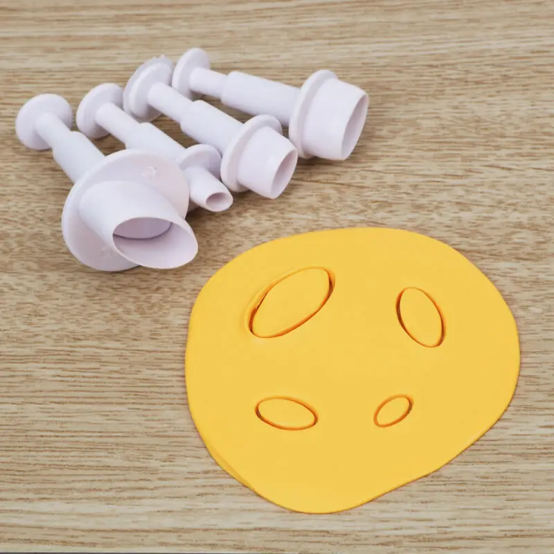 4 шт./компл. алмаз овальные рамки для картин трафареты нарезки печенья прессформы