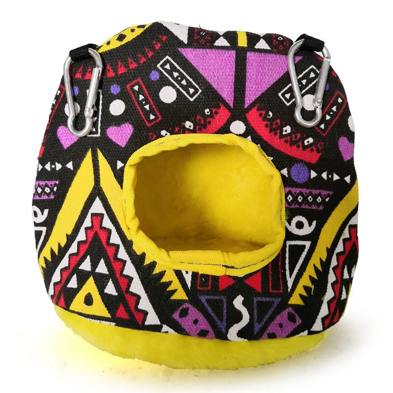 Флисовая пещера Aapet для домашних животных 1 шт. зимнее теплое гнездо птиц попугаев