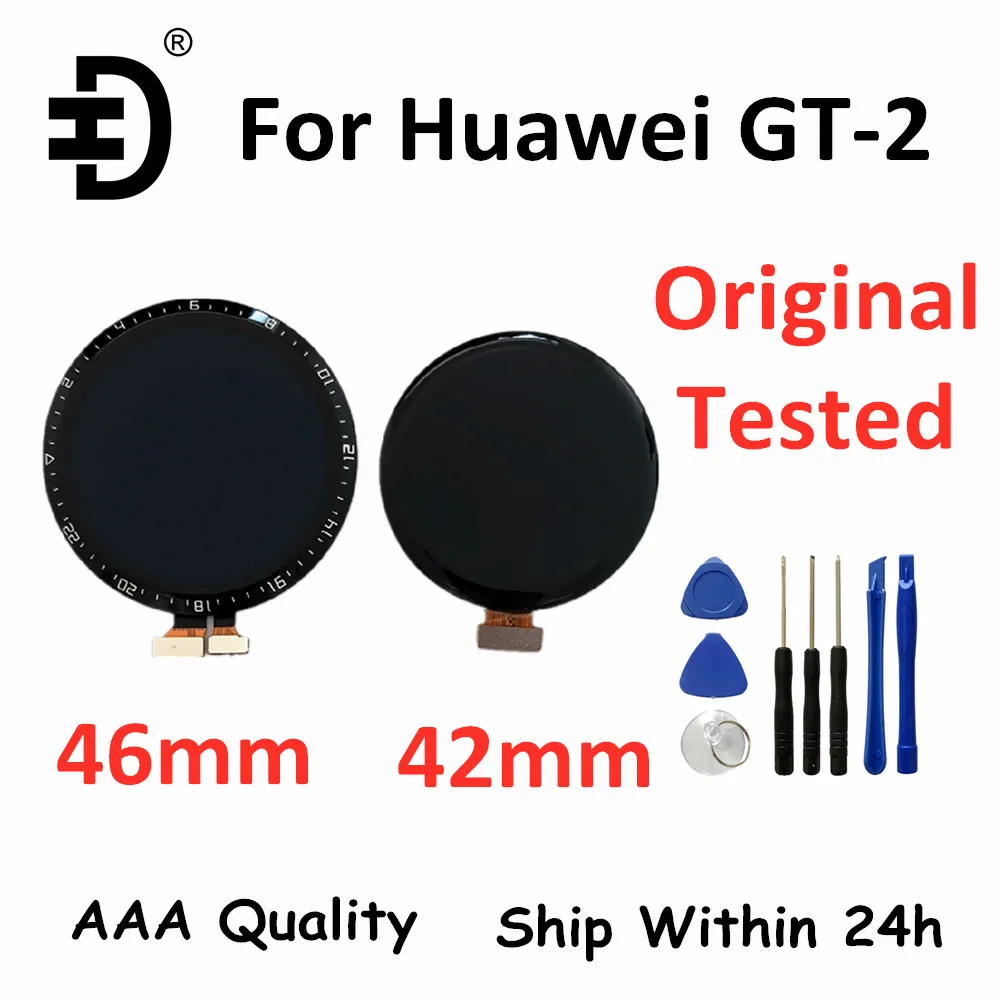 Оригинальный ЖК-экран для Huawei Watch GT 2 LTN-B19 DAN-B19 сенсорная панель дигитайзер дисплей