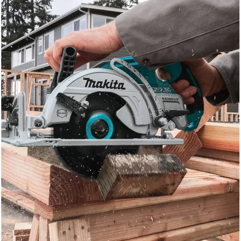 Circular saw MAKITA DRS780Z 36V 18V Li-ion 5100 rpm tools electrical cutting for wood Battery-powered scroll Mini saws Deck Chain jigsaw