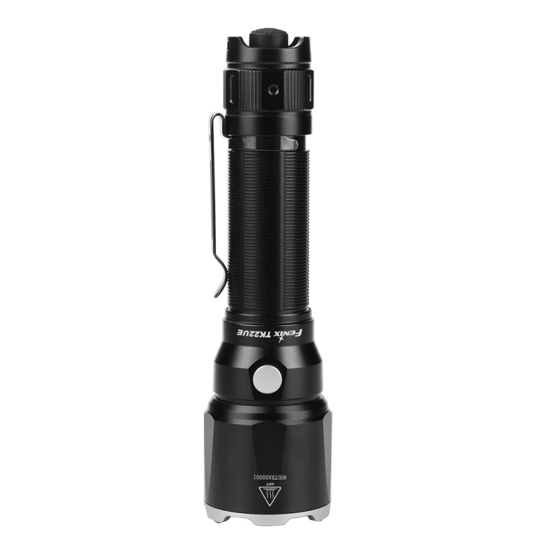 Фонарик Fenix TK22 UE перезаряжаемый от USB литий-ионный аккумулятор 21700 5000 мАч для охоты