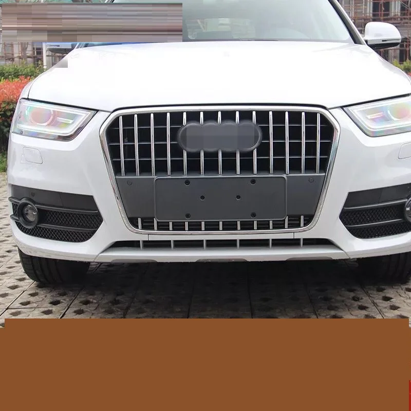 Передняя решетка радиатора с яркой рамой в хромированной средней сетке для AUDI Q3