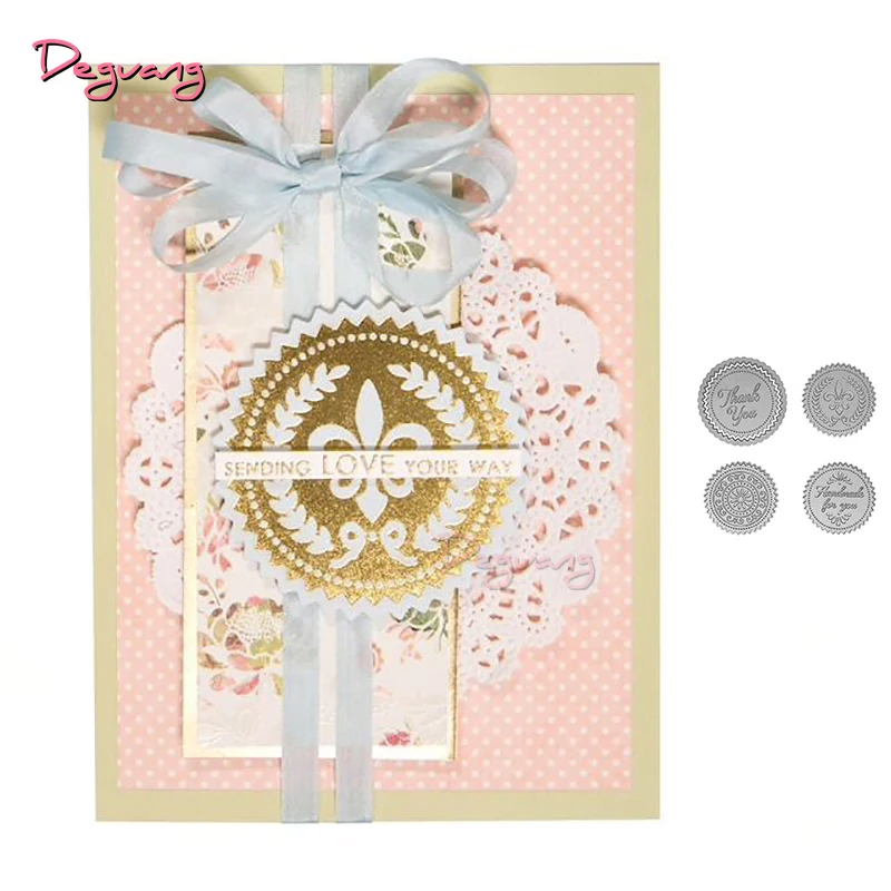 Новинка 2019 круглые цветы полевые металлические Вырубные штампы для поделок