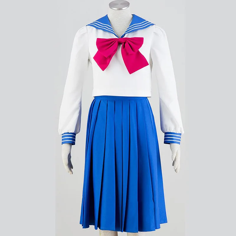 

Sailor Moon Cosplay Navy Sailor School Uniform Performance Costumes Anime Character Halloween Cosplay Costume Woman Dress