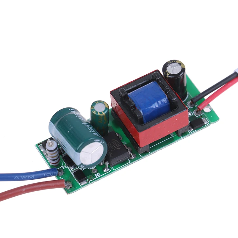 

3W-36W Plastic Shell Constant Current 300mA LED Lamp Driver Power Supply Adapter 165-265V