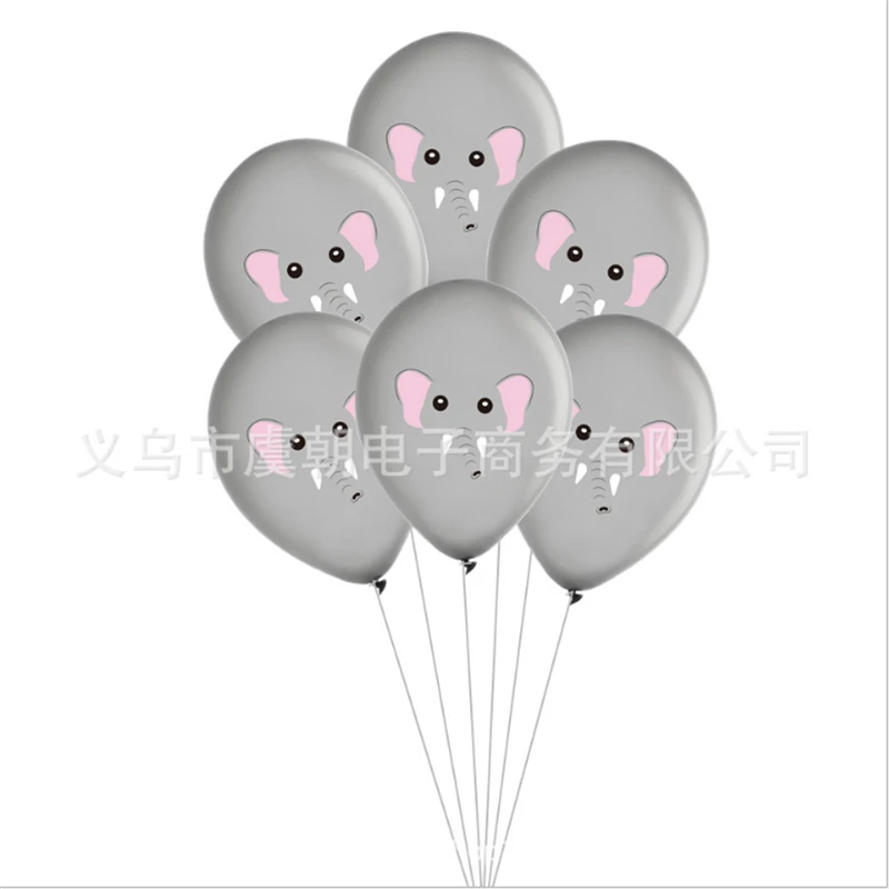 Новые Вечерние воздушные шары с изображением лесных животных Детские Декорации