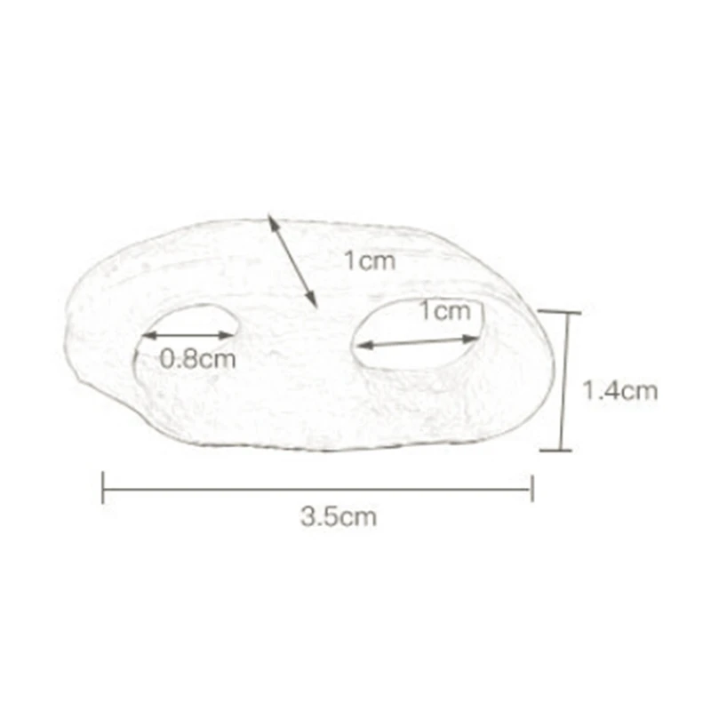 1 пара разделитель для большого пальца стопы ежедневного использования