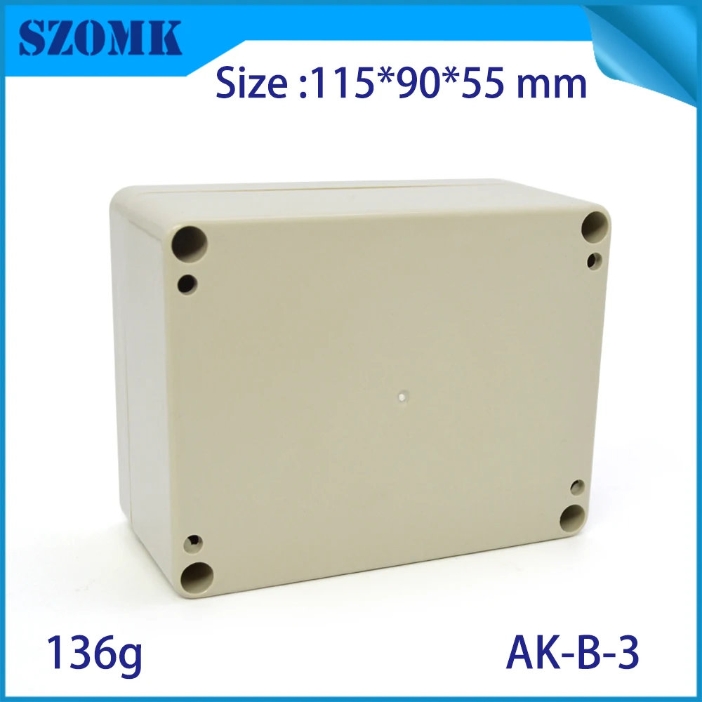 4 шт. пластиковые корпуса для электроники 115 х90х55 мм