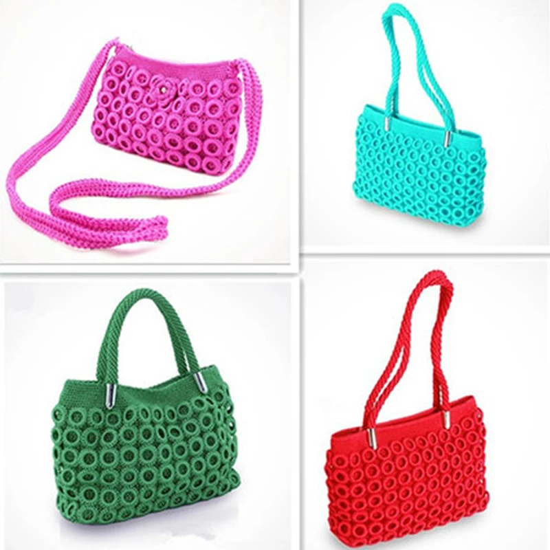 100 шт./лот практичные пластиковые кольца Креативные аксессуары для вязания