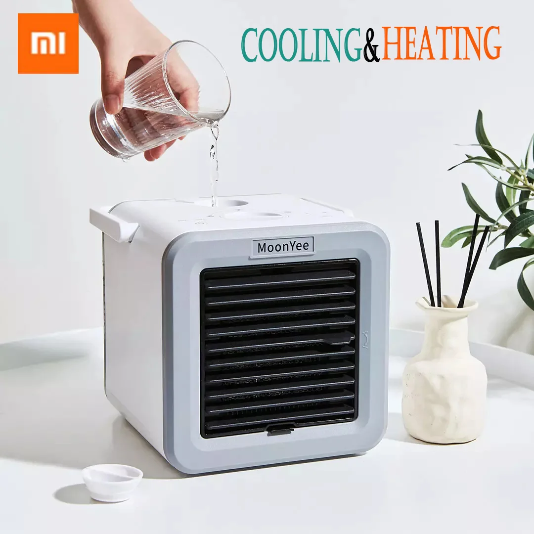 

Xiaomi MoonYee Heating Fan Cooling Fan Water Cooling Speed Heating Intelligent Constant Temperature Desktop Air Conditioning Fan