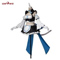 pre sale uwowo game nekopara vanilla racing queen ver cosplay costume seperate maid dress chocola and vanilla cute girl uniform