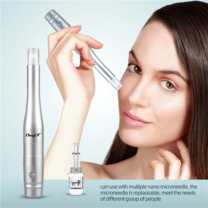 

CkeyiN Microneedling ручка электрический инструмент для ремонта кожи микроиглы для удаления морщин для лица красота тела средство для ухода за кожей