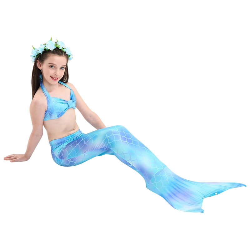 costume cosplay swimsuit mermaid swimsuit girls beautiful bikini swimwear summer mermaid princess dress party mermaid tail fin free global shipping