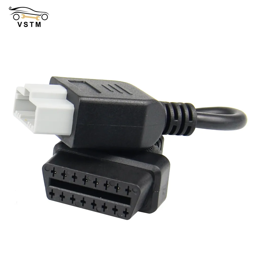 Бесплатная доставка адаптер OBD для Honda 5Pin OBD1 к OBD2 16Pin гнездовой диагностический
