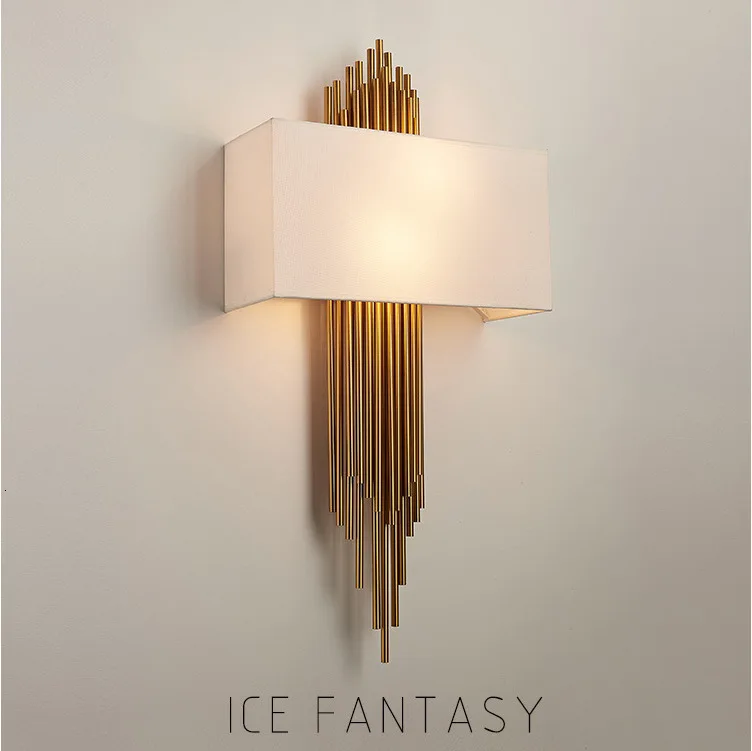 

Синий настенный светильник, хрустальный светильник, настенное бра с кристаллами, светильник для спальни, деревянный прикроватный светильн...