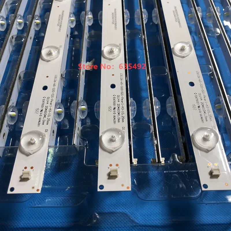 1 партия = 3 шт. TC 32A400U V320HWSD06 TH 32A400C TC_ 32A400B 32A400X светодиодная подсветка для 131126 WS 320 021