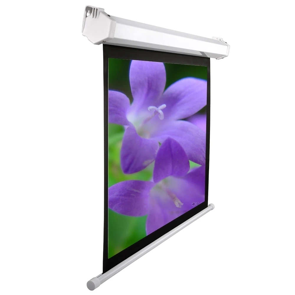 100 дюймов 4:3 электрический Экран для Проектор Шторы моторизованный клапан всех