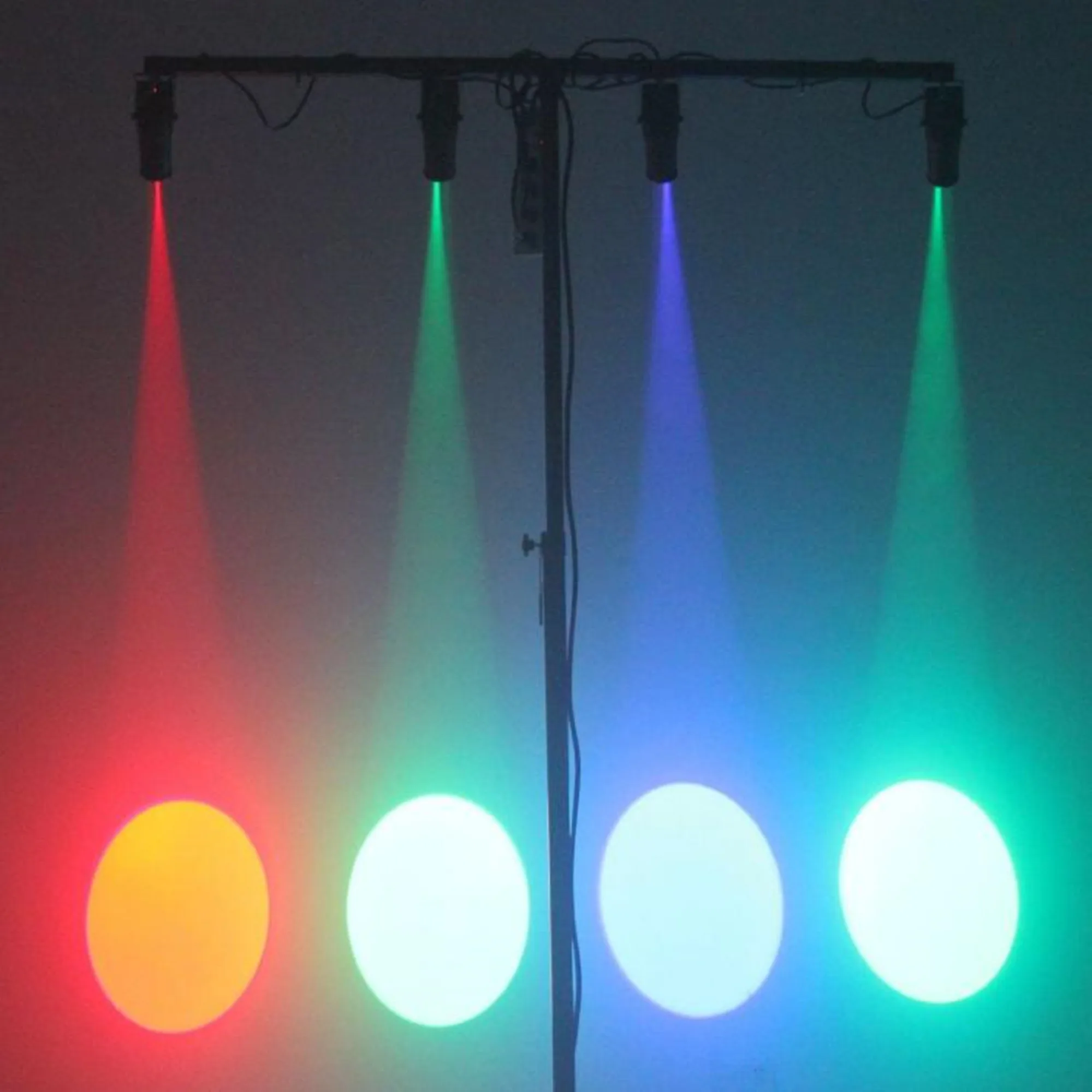 Миниатюрный сценический прожектор DMX512 светодиодный диско светильник RGBW для