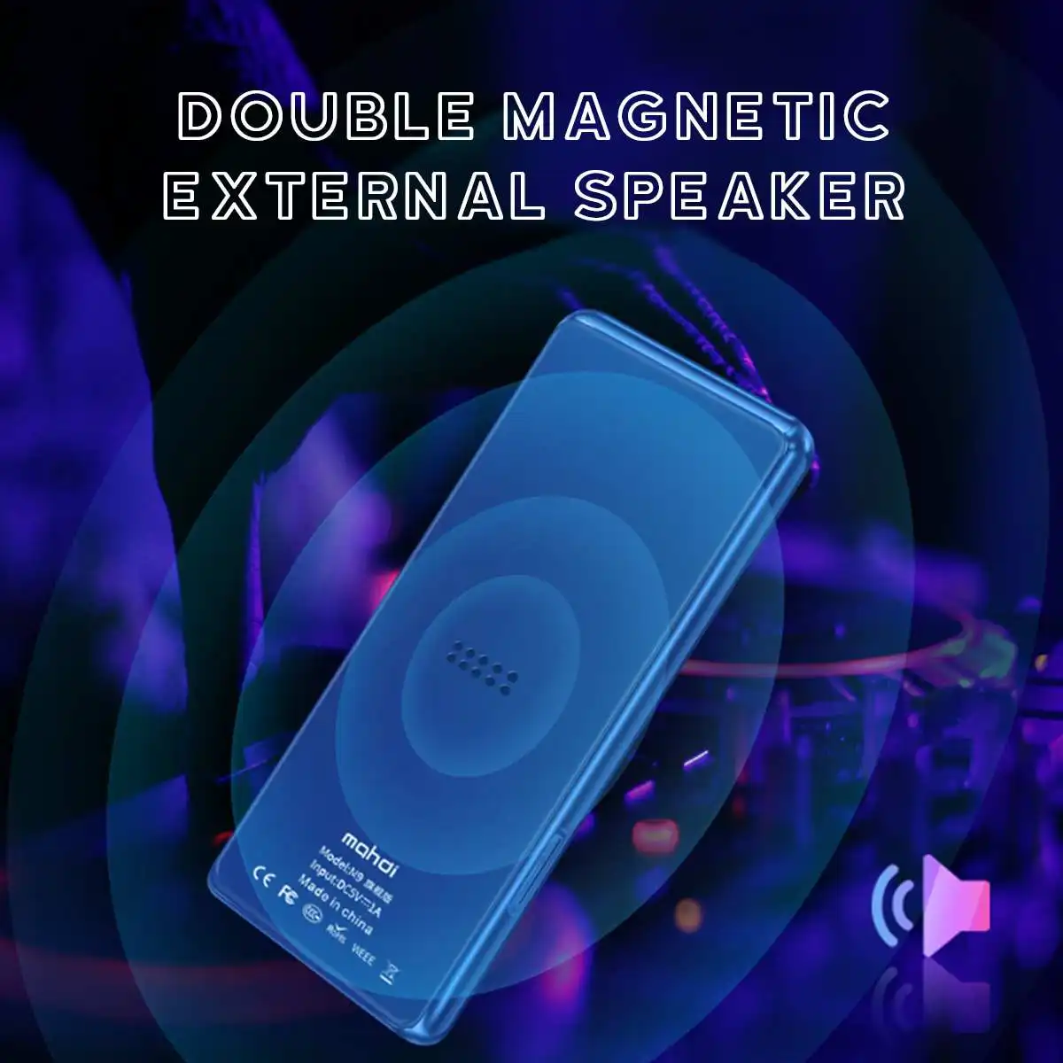 

Mahdi M9 Bluetooth MP3 Player 3.5 inch HD Video Players 1000mAh Polymer Battery With FM Radio E-book Video Built-in Speaker