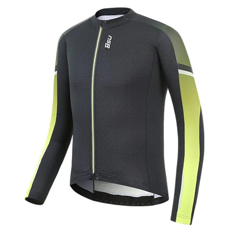 Новые корейские футболки NSR для велоспорта с длинным рукавом весна осень