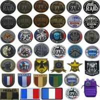 france police swat team badges patch reflective ir infrared patches glow in dark army military tactical embroidered patches