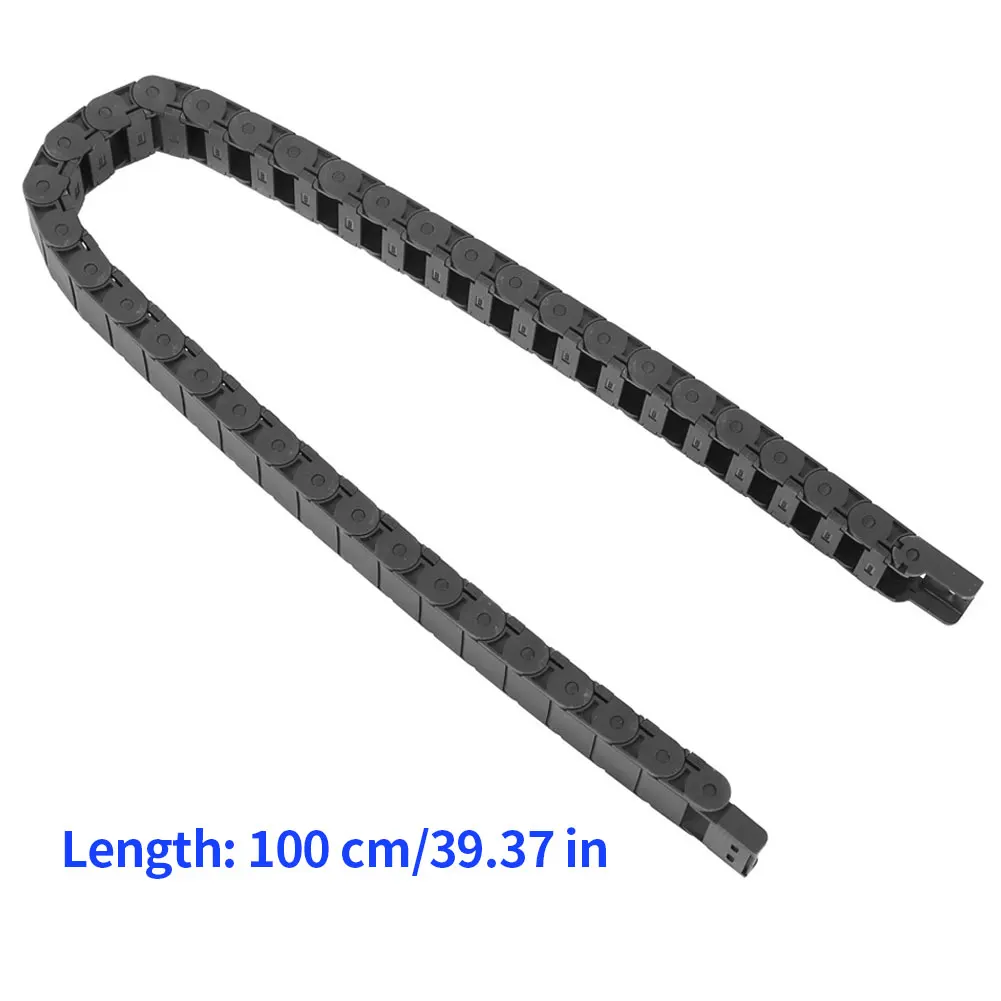 

Drag Chain Nylon 1M Cable Tow Chain Wire Carrier CNC Router Machine Tools End Connectors Milling Engraving Machine Accessory