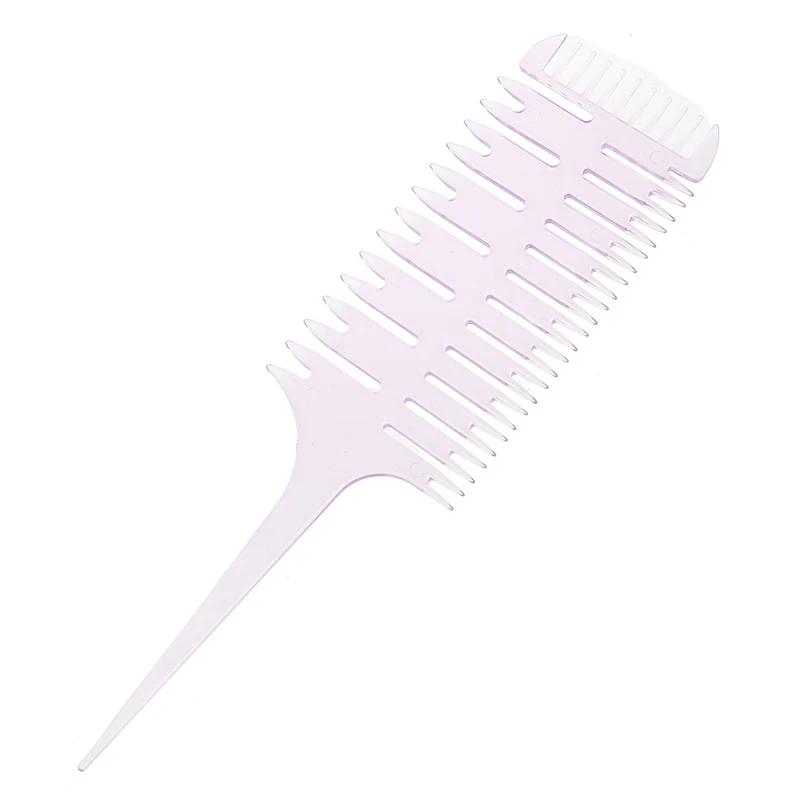 

3-Way Sectioning Highlight Comb Hair Dyeing Combs Professional Weave Weaving Comb Hair Dye Styling Tool For Salon Use