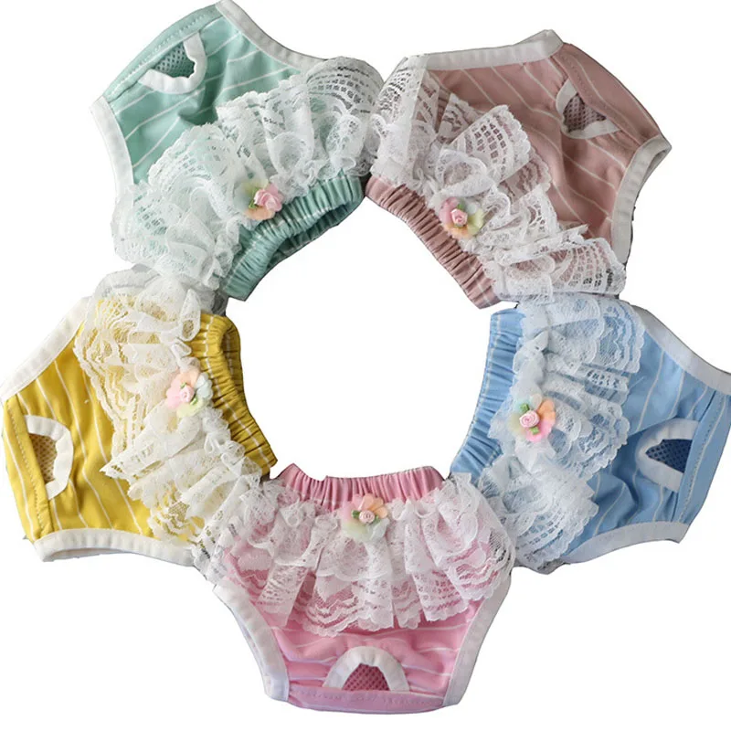 100% хлопок милые женские собаки физиологические менструальные гигиенические