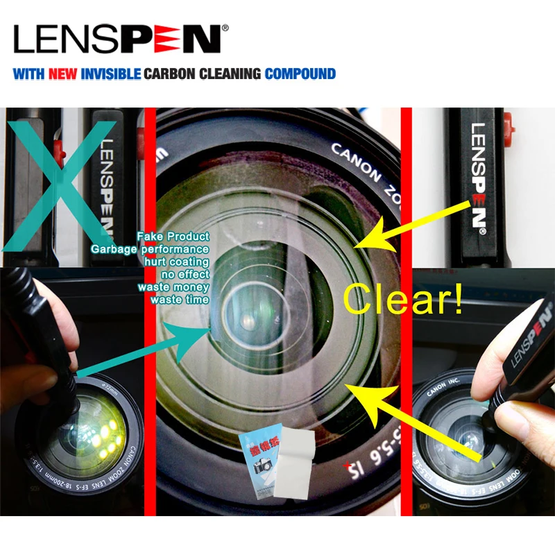 Lenspen 7 в 1 чистящий костюм для камеры, ручка, щетка для объектива, бумажная ткань для очистки, воздуходувка для объектива Nikon Canon, оптический стеклянный объектив