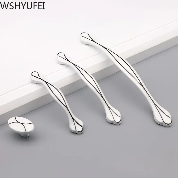 2 шт./лот качественная простая желтая бронзовая ручка для шкафа мебель ящика