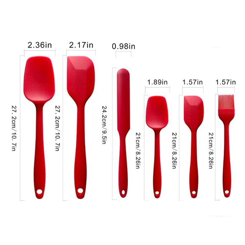 6 шт Пособия по кулинарии Набор инструментов с антипригарным покрытием ложка