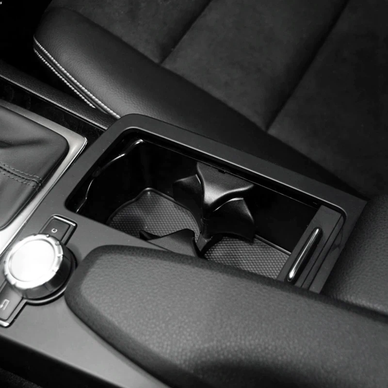 

Car Center Console Roller Blind Cover Water Cup Holder Cover for Mercedes-Benz W204 W212 2046800107 A20468047089051