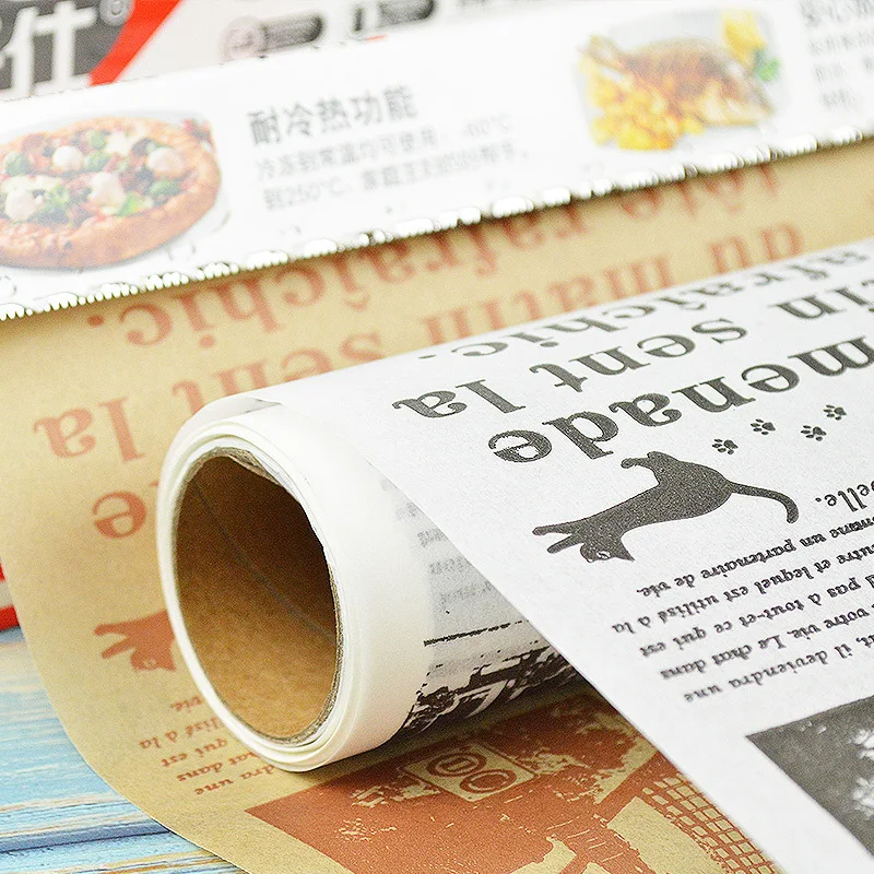 Пергаментная бумага для выпечки пищевая смазка хлеб бургер картофель фри