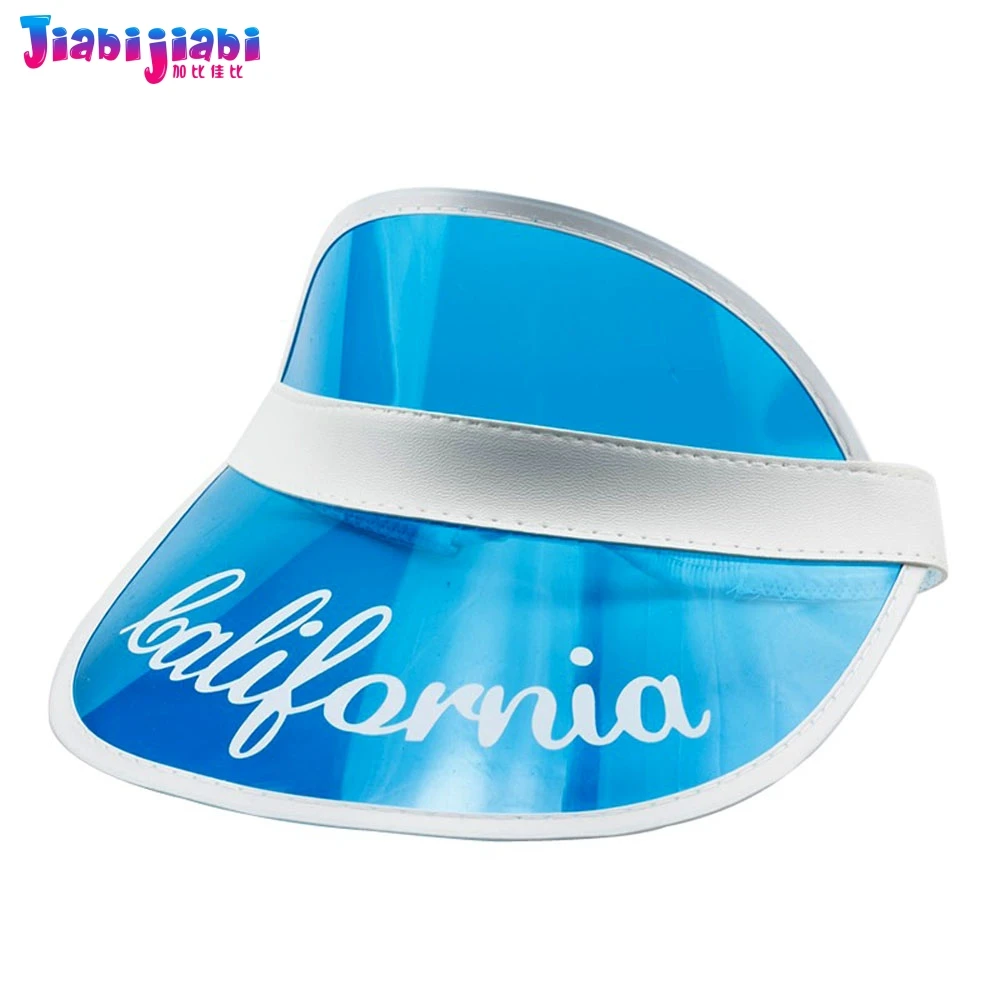 Family Style Summer Empty Top Hat Man Woman Sun Hats Baby Kids Boys Girls Toddler Anti-UV PU Transparent Visor Cap 2-30 Old | Аксессуары