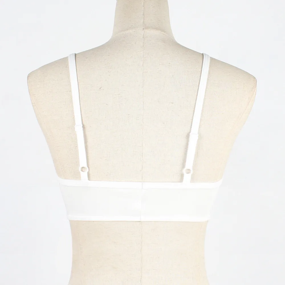 Сексуальные бюстгальтеры для женщин кружевной жилет грудь Обрезанные кроп-топы