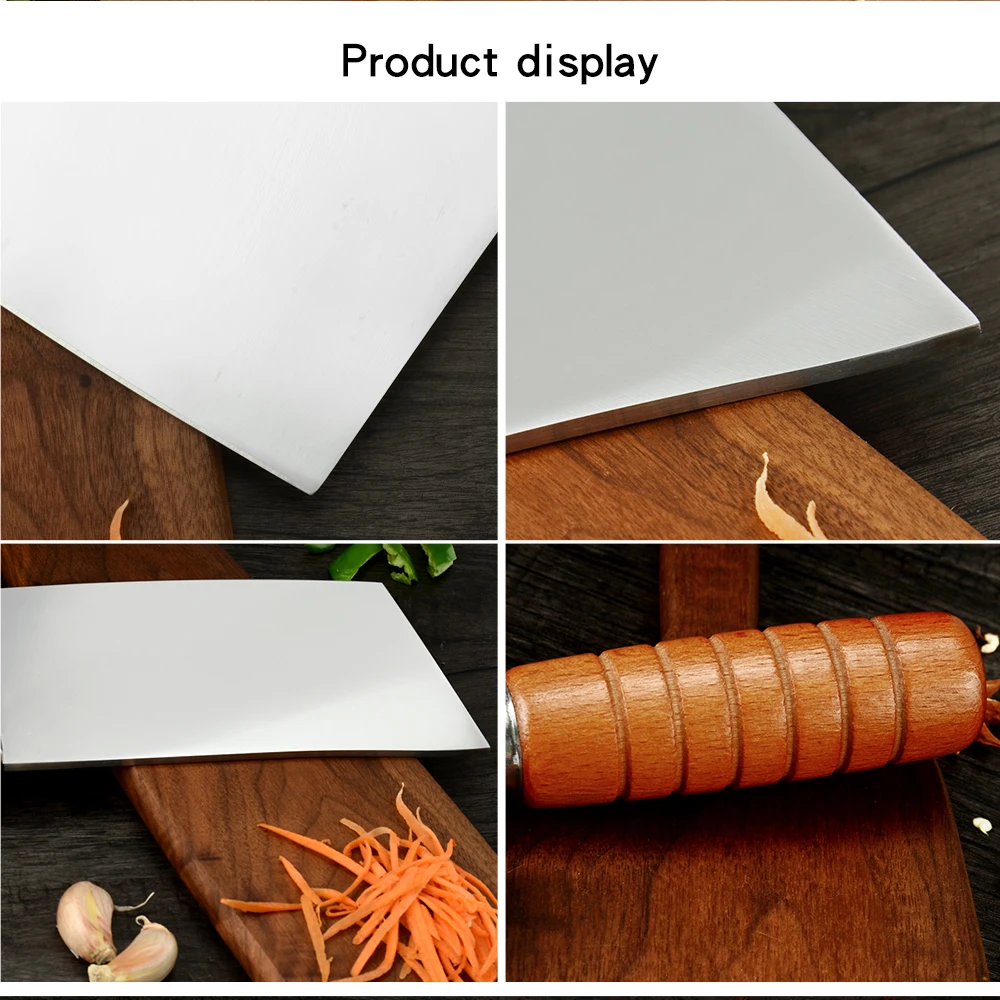 Sowoll 7 дюймовый кухонный нож из нержавеющей стали мясник курица стейк костяной