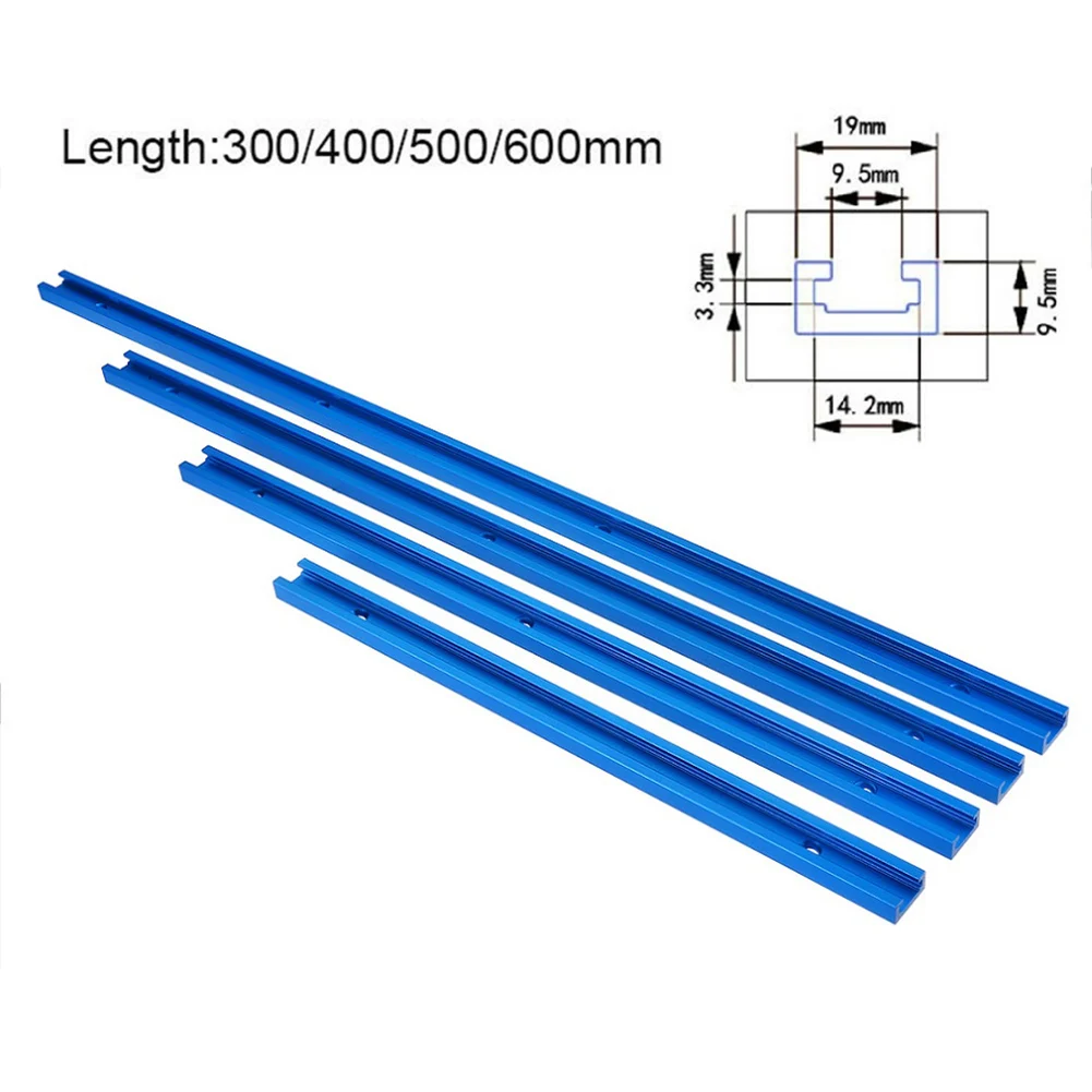 

Alloy Miter Jig 300-600mm T-Slot Miter Jig Tools Router Aluminium Parts Useful