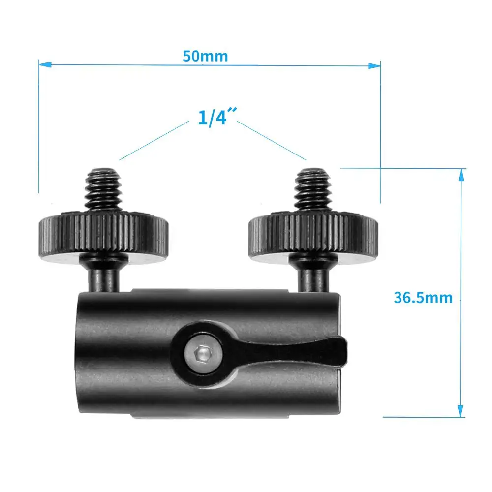 BGNing алюминиевый 1/4 "дюймовый винт Волшебная Рука двойной шаровой головкой