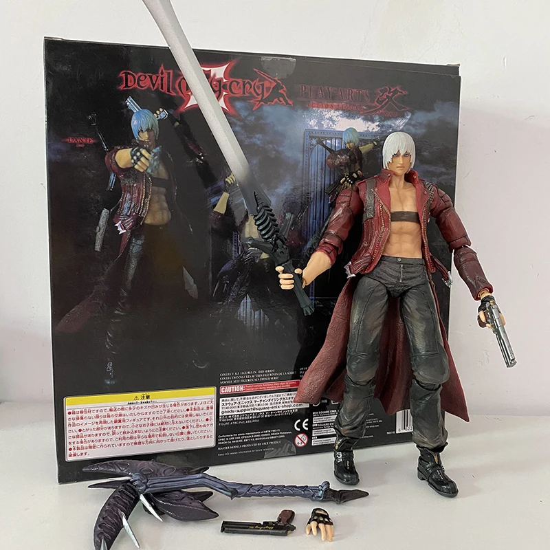 

Play Arts Kai Dante Action Figure Cloud J Devil May-Cry Model Toy Doll Gift Boy 12 inch 30cm