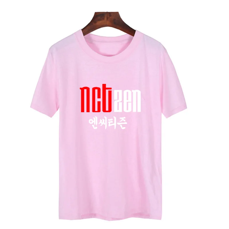 K Pop NctZen Футболка женская Стильная хлопковая футболка с коротким рукавом Kpop Merch Nct