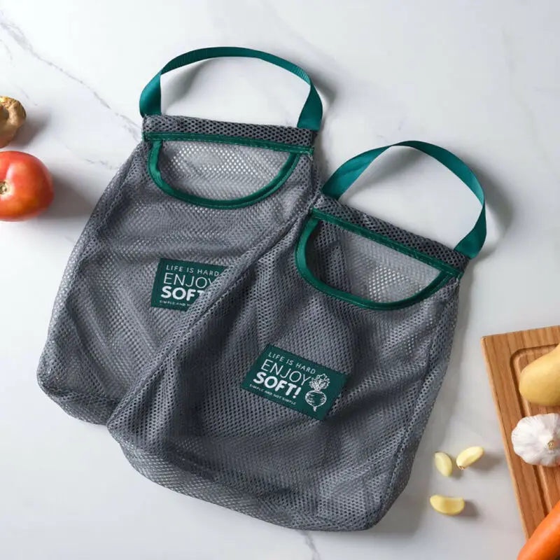 Кухонные фрукты подвесная сумка для овощей многоразовые продуктовые сумки
