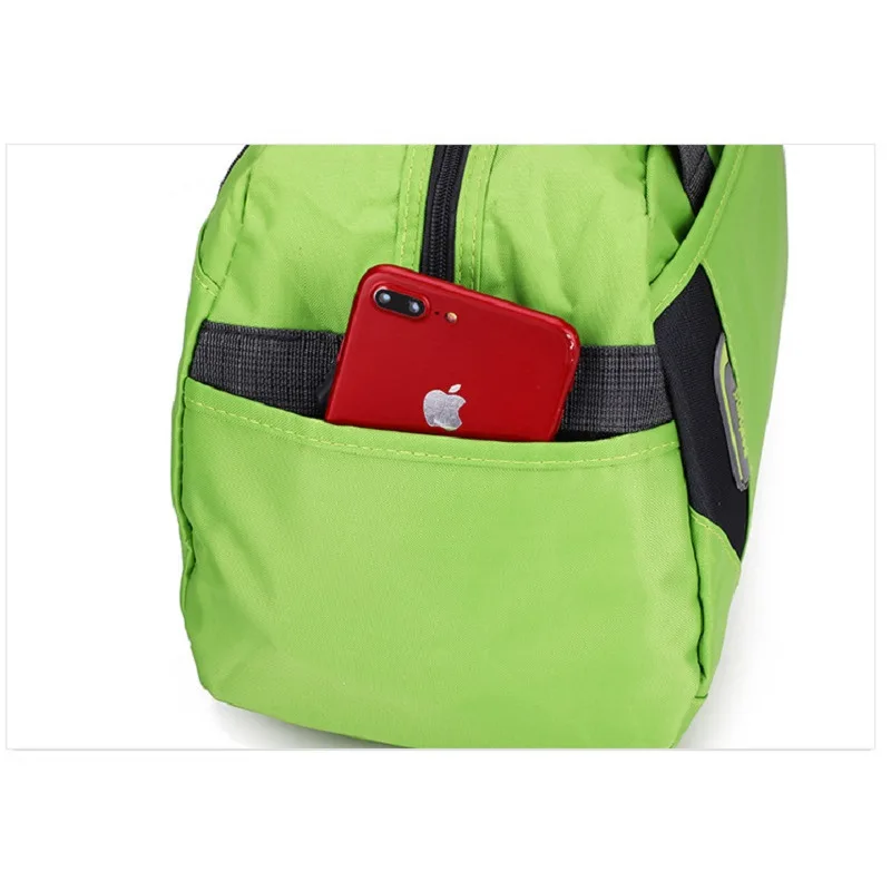 Спортивная сумка нейлоновая мужская женская Ультралегкая для занятий фитнесом