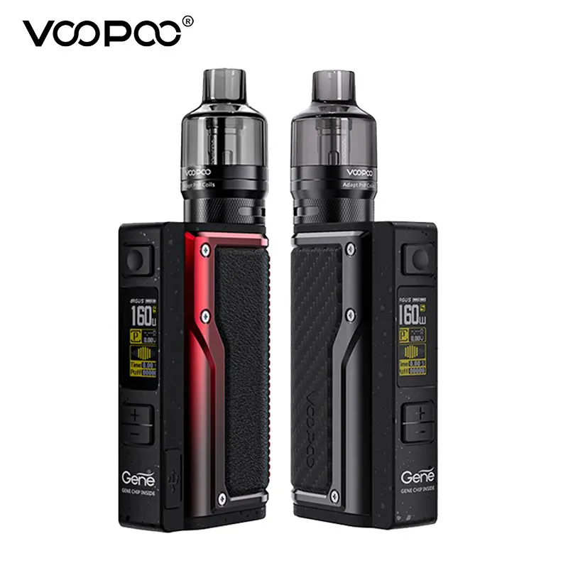 

Original VOOPOO Argus GT 160W TC Kit wi/ PnP Tank & Common to POD and MOD Compatible with All PnP Coils E-cig Vape Kit VS Grag