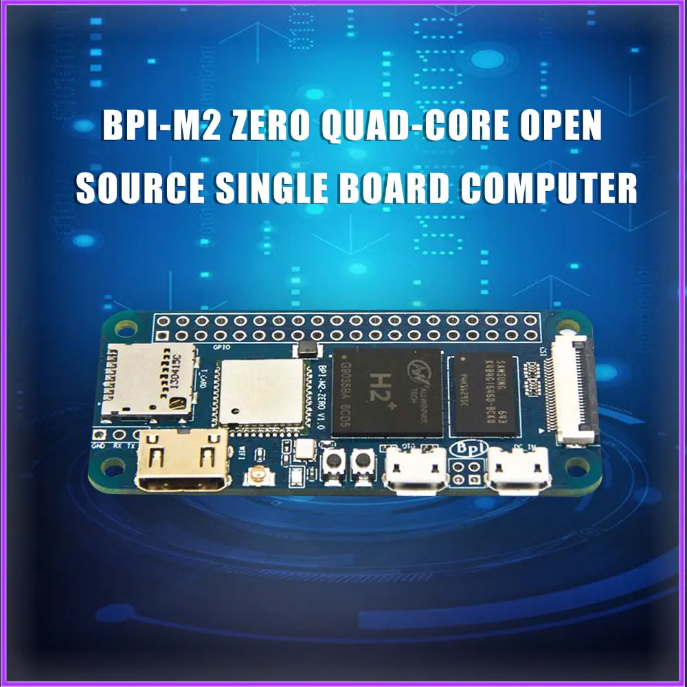 Материнская плата Banana Pi M2 Zero BPI-M2 четырехъядерный процессор одноплатная макетная