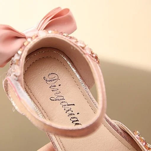 

Girls' Sandals Little Princess Shoes Summer Soft Soled Shoes 2021 New Spring And Summer Children's Performance Shoes Baby