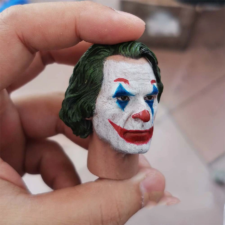 1/6 Joaquin Phoenix Joker Head Sculpt Makeup Version for 12'ɿigures Bodies Accessories | Игрушки и хобби