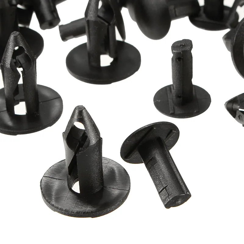 

Bumper Car Fender Radiator Shield Replacement Plastic Fender Car Rivet Door Trim 50Pcs Clips Universal Tool Parts