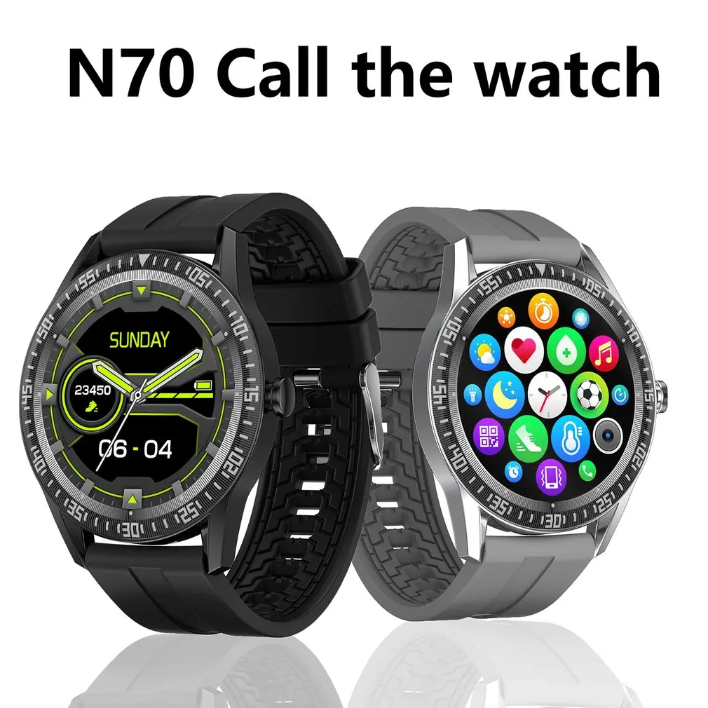 

N70 Smart Watch Men Bluetooth Calling, Ip67 Waterproof Sport Smartwatch ,Fitness Track Smart Bracelet For android ios