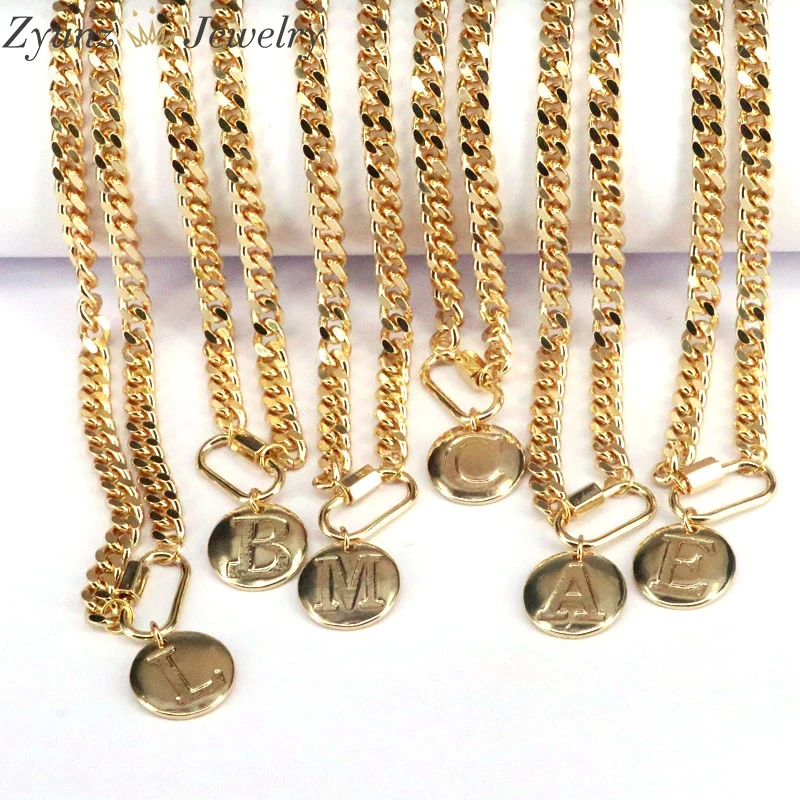 

5 шт., золотистые Подвески с буквами для женщин