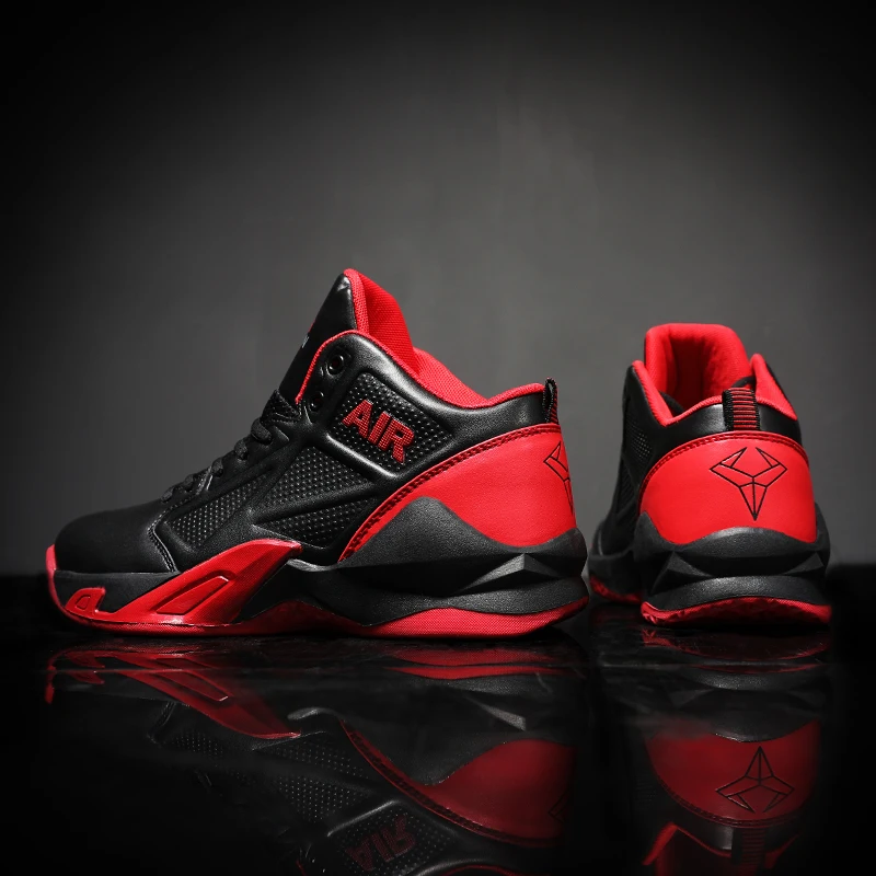 Мужские баскетбольные кроссовки амортизирующая уличная спортивная обувь